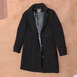 Jcrew size 2 gorgeous pea coat with structured collar